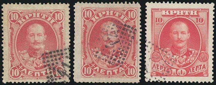 Stamp Auction - Greece - Crete Greek and Cretan post-offices