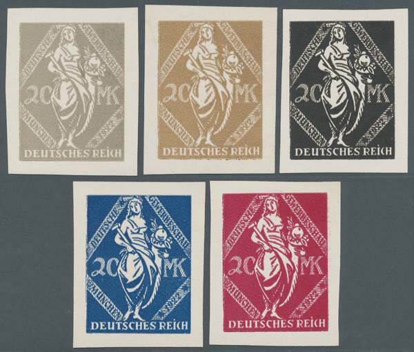 Stamp Auction - Deutsches Reich Deutsches Reich - 28th International ...