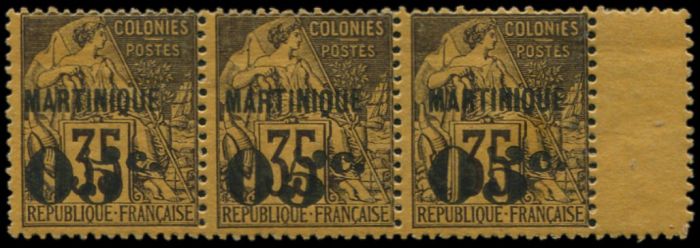 Lot 4024 - colonies françaices martinique -  Ceres Philatelie Auction #144 closing on