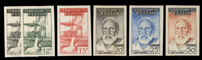 Lot 238 - fezzan  -  Cherrystone Auctions United States & Worldwide Stamps