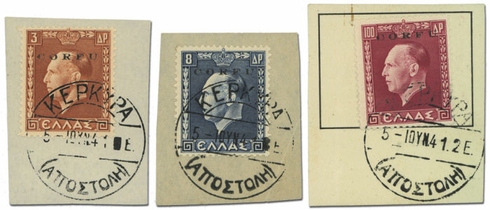 Stamp Auction - Italy Italy - Occupation Of Ionian Islands (ww2 ...