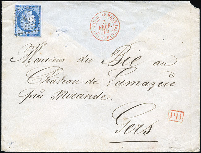 Lot 3262 - colonies guyane -  DROUOT 18 of Paris 23rd Mail Auction closing on
