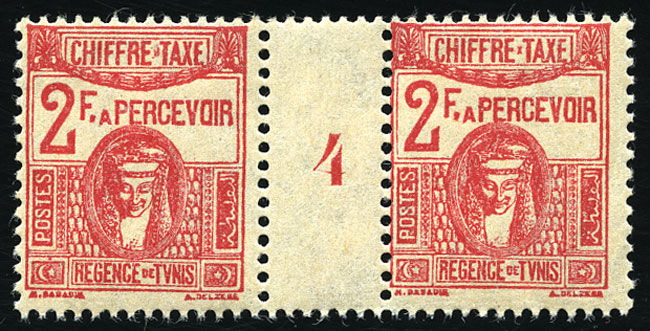 Lot 4145 - colonies tunisie -  DROUOT 18 of Paris 23rd Mail Auction closing on