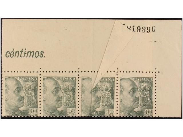 Lot 834 - spain estado español 1936-1949 -  Filatelia Llach s.l. Mail Auction #100 - 
