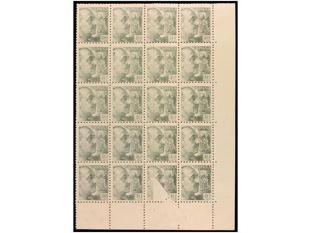 Lot 838 - spain estado español 1936-1949 -  Filatelia Llach s.l. Mail Auction #100 - 