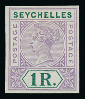 Lot 1041 - british empire and foreign countries seychelles -  Grosvenor Auctions Auction of British Empire and Foreign Countries Postage Stamps and Postal History