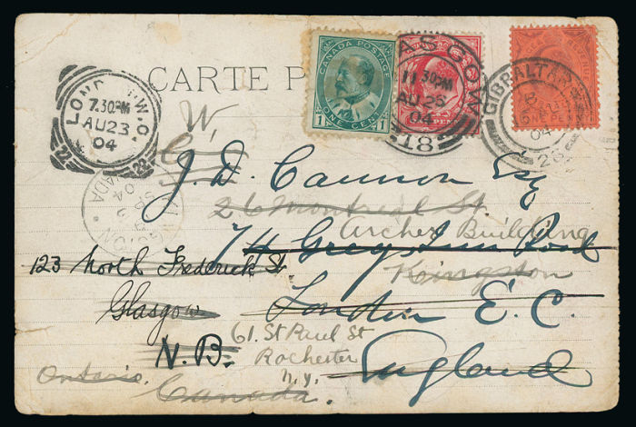 Lot 91 - miscellaneous and mixed lots postal history and covers -  Grosvenor Auctions Auction of British Empire and Foreign Countries Postage Stamps and Postal History