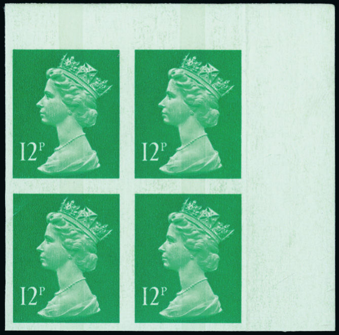 the roy parker collection of machins 12p. value Stamp Auctions