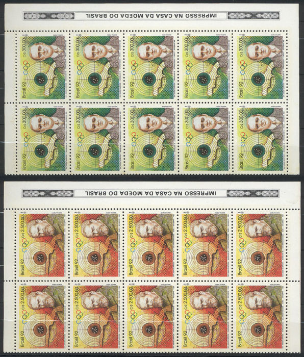 Lot 434 - brazil lots and collections -  Guillermo Jalil - Philatino Auction #102 - WORLDWIDE + ARGENTINA: good selection of lots for every taste