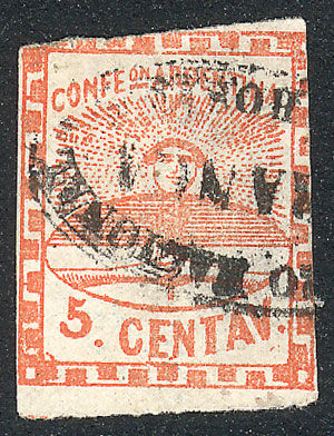 Lot 83 - argentina confederation -  Guillermo Jalil - Philatino Auction # 64 -  WORLDWIDE, ARGENTINA: General auction, including covers, rarities, collections, etc