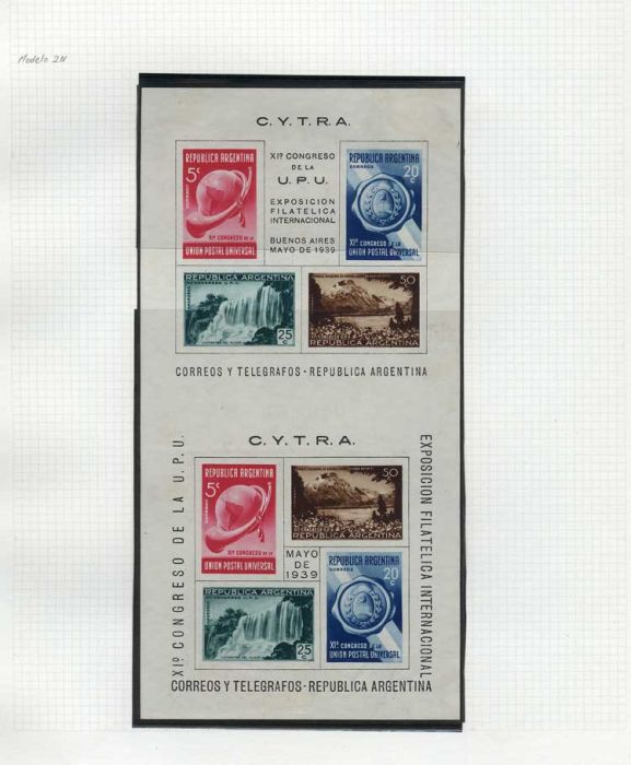Lot 423 - argentina lots and collections -  Guillermo Jalil - Philatino Auction # 64 -  WORLDWIDE, ARGENTINA: General auction, including covers, rarities, collections, etc
