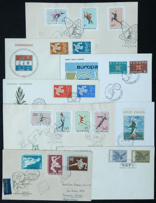 Lot 15 - topic europa lots and collections -  Guillermo Jalil - Philatino Auction #90 - WORLDWIDE + ARGENTINA: General auction with very interesting lots!