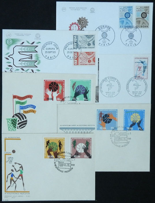 Lot 11 - topic europa lots and collections -  Guillermo Jalil - Philatino Auction #90 - WORLDWIDE + ARGENTINA: General auction with very interesting lots!