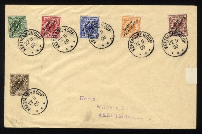 Lot 2432 - deutsche kolonien und auslandspost deutsch-südwestafrika -  Jennes und Kluettermann Auktionshaus 59 Briefmarken-Auktion