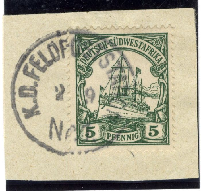 Lot 2441 - deutsche kolonien und auslandspost deutsch-südwestafrika -  Jennes und Kluettermann Auktionshaus 59 Briefmarken-Auktion