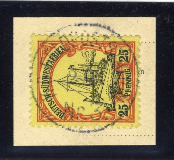Lot 2443 - deutsche kolonien und auslandspost deutsch-südwestafrika -  Jennes und Kluettermann Auktionshaus 59 Briefmarken-Auktion