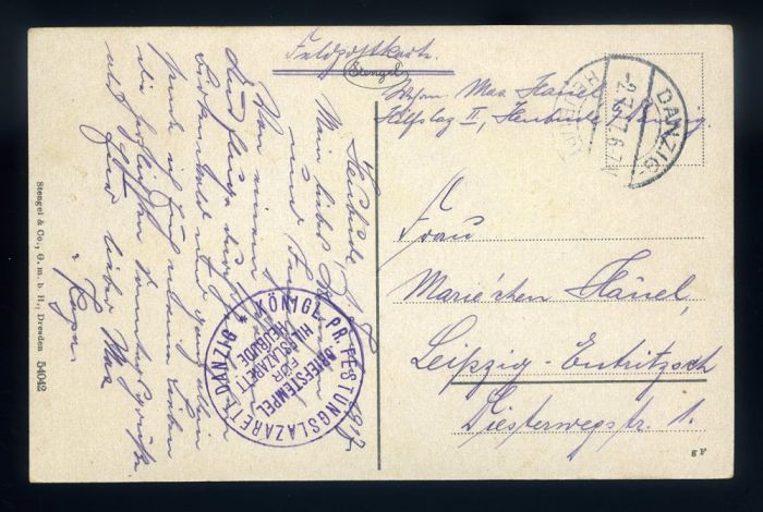 Coin Auction Deutsche Gebiete Danzig Stempel 61 Briefmarken Auktion Lot 3349