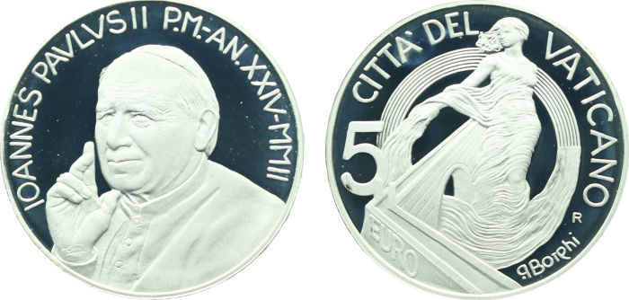 Lot 4318 - world coins vatican city -  Munten- en Postzegel Organisatie Coins, Banknotes and Medals Auction