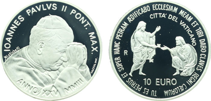 Lot 4323 - world coins vatican city -  Munten- en Postzegel Organisatie Coins, Banknotes and Medals Auction