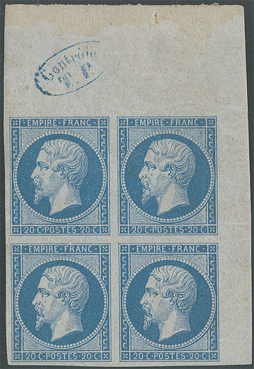 Lot 114 - france empire non dentelé -  ROUMET S.A.S. Mail Auction #537