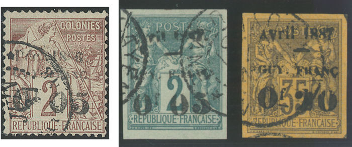 Lot 2093 - colonies françaises guyane -  ROUMET S.A.S. Mail Auction #537