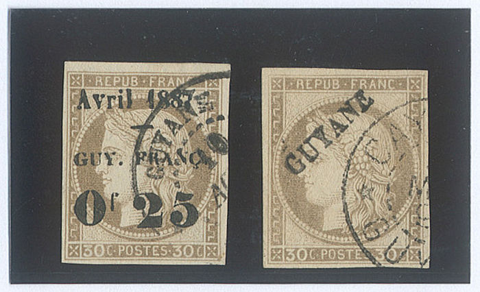 Lot 2105 - colonies françaises guyane -  ROUMET S.A.S. Mail Auction #537