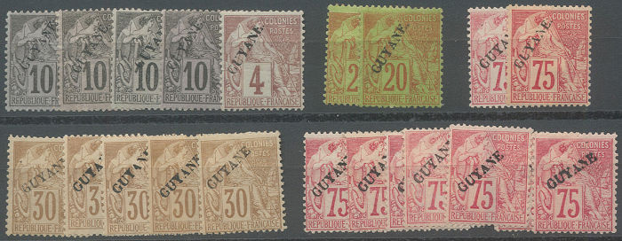 Lot 2119 - colonies françaises guyane -  ROUMET S.A.S. Mail Auction #537