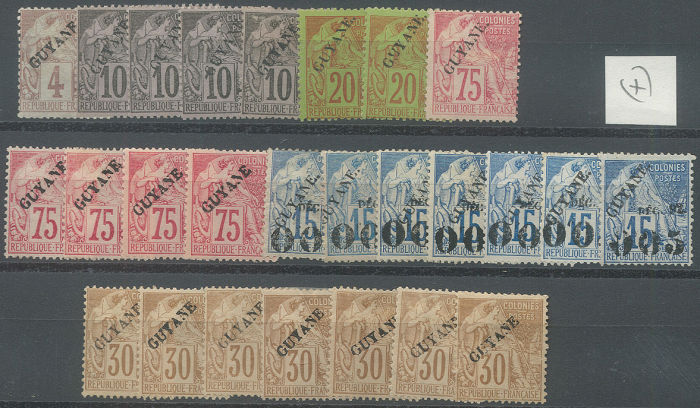 Lot 2120 - colonies françaises guyane -  ROUMET S.A.S. Mail Auction #537