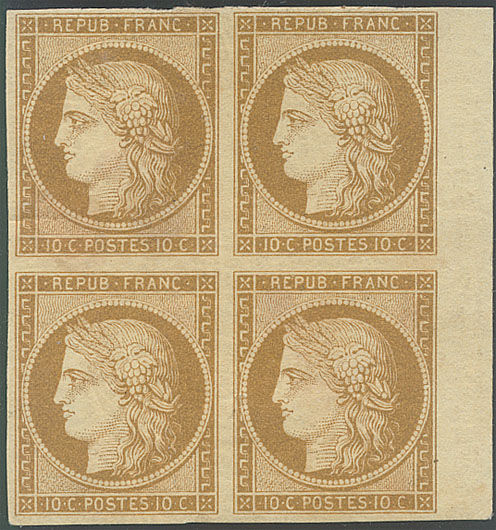 Lot 8 - france ceres 1849-1850 -  ROUMET S.A.S. Mail Auction #537