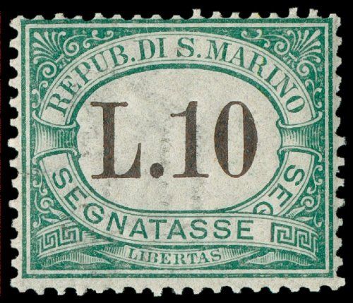 Lot 576 - san marino portomarken -  Schwanke Briefmarkenauktionen GmbH Auction #349 from